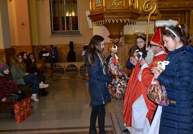 Spotkanie ze św. Mikołajem