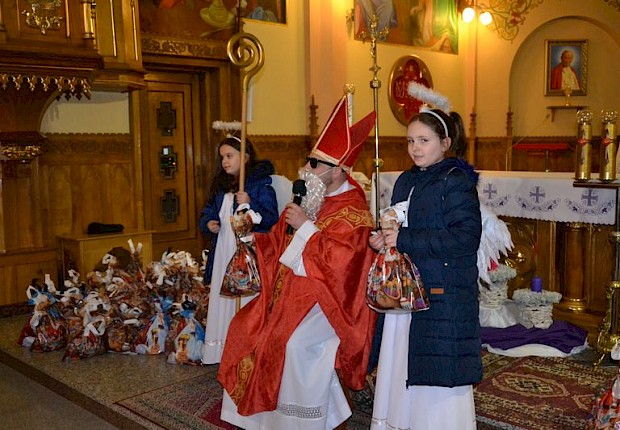 Spotkanie ze św. Mikołajem