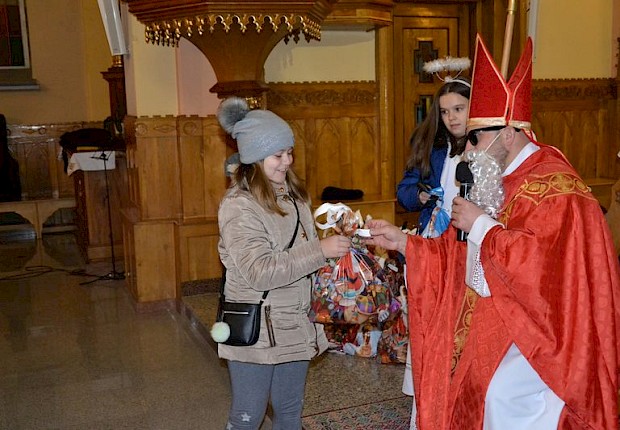 Spotkanie ze św. Mikołajem