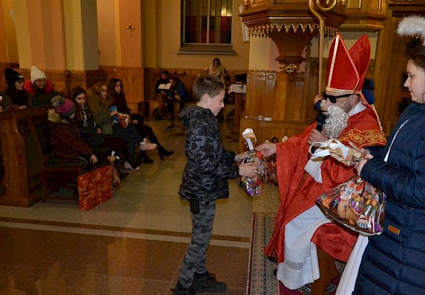 Spotkanie ze św. Mikołajem