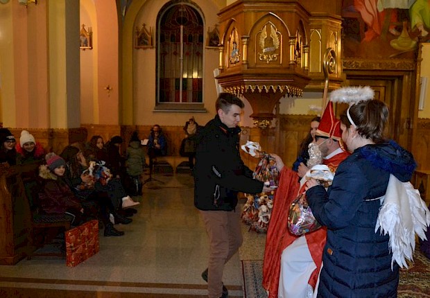 Spotkanie ze św. Mikołajem