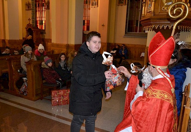 Spotkanie ze św. Mikołajem