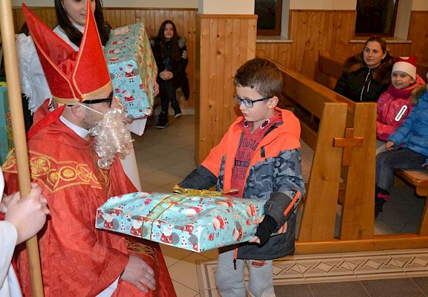Spotkanie ze św. Mikołajem