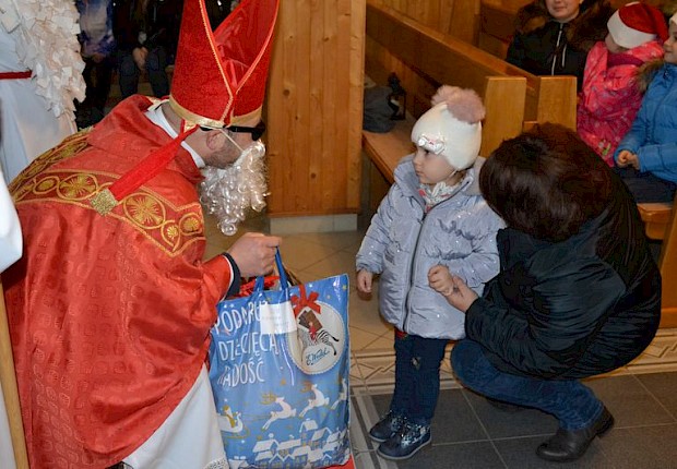 Spotkanie ze św. Mikołajem