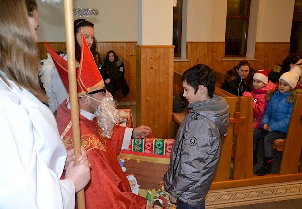 Spotkanie ze św. Mikołajem