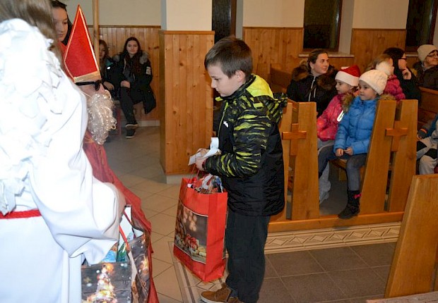 Spotkanie ze św. Mikołajem