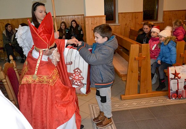 Spotkanie ze św. Mikołajem