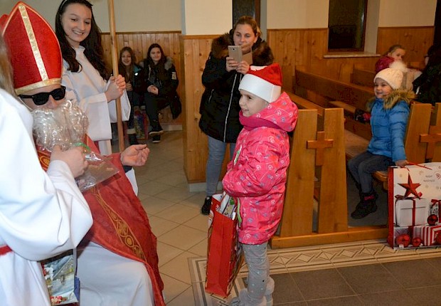 Spotkanie ze św. Mikołajem