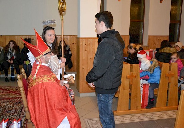 Spotkanie ze św. Mikołajem
