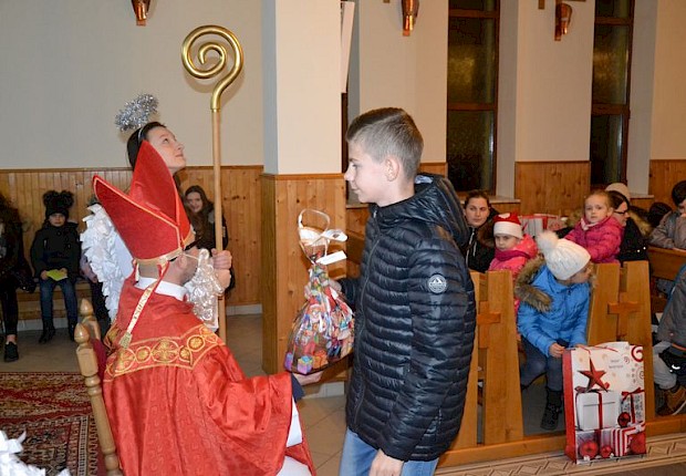 Spotkanie ze św. Mikołajem
