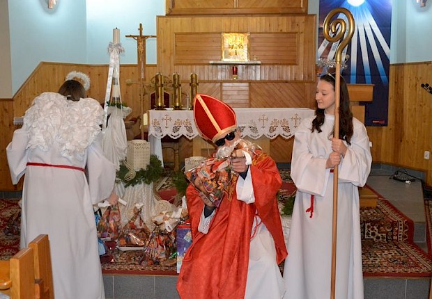 Spotkanie ze św. Mikołajem