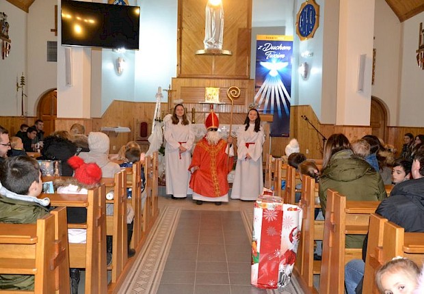 Spotkanie ze św. Mikołajem