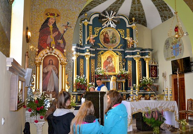 Pielgrzymka dzieci komunijnych do Sanktuarium Matki Bożej Pięknej Miłości