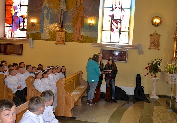 Pielgrzymka dzieci komunijnych do Sanktuarium Matki Bożej Pięknej Miłości