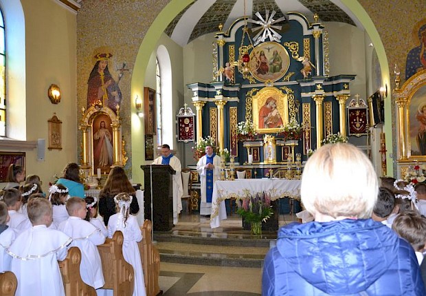Pielgrzymka dzieci komunijnych do Sanktuarium Matki Bożej Pięknej Miłości