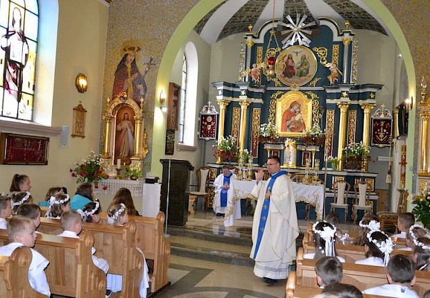 Pielgrzymka dzieci komunijnych do Sanktuarium Matki Bożej Pięknej Miłości