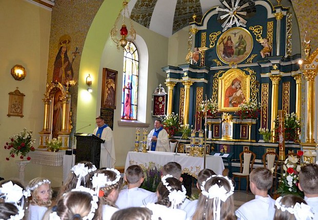 Pielgrzymka dzieci komunijnych do Sanktuarium Matki Bożej Pięknej Miłości