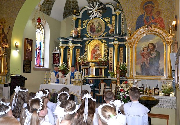 Pielgrzymka dzieci komunijnych do Sanktuarium Matki Bożej Pięknej Miłości