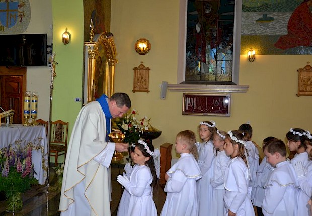 Pielgrzymka dzieci komunijnych do Sanktuarium Matki Bożej Pięknej Miłości