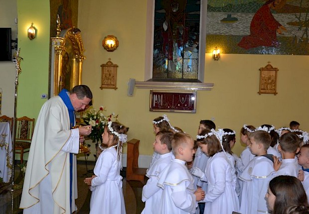Pielgrzymka dzieci komunijnych do Sanktuarium Matki Bożej Pięknej Miłości