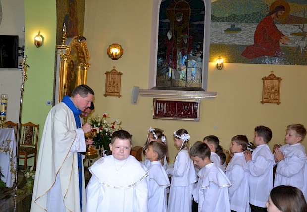 Pielgrzymka dzieci komunijnych do Sanktuarium Matki Bożej Pięknej Miłości