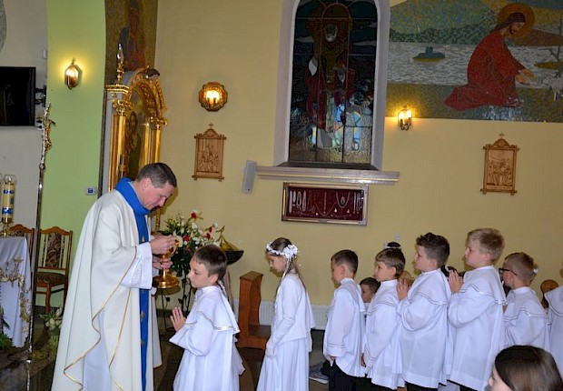 Pielgrzymka dzieci komunijnych do Sanktuarium Matki Bożej Pięknej Miłości