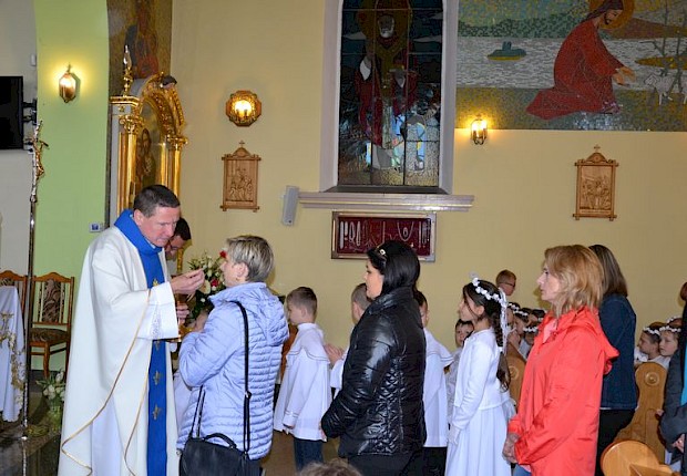 Pielgrzymka dzieci komunijnych do Sanktuarium Matki Bożej Pięknej Miłości
