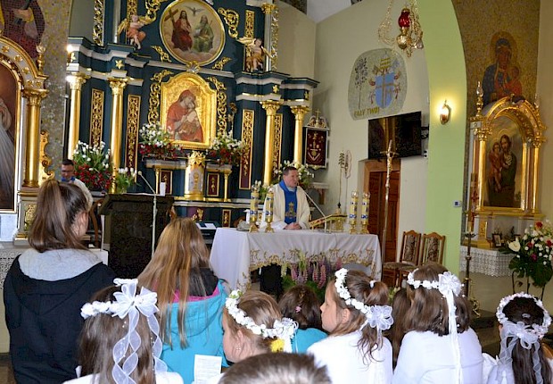 Pielgrzymka dzieci komunijnych do Sanktuarium Matki Bożej Pięknej Miłości