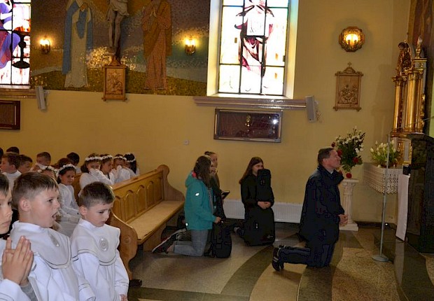 Pielgrzymka dzieci komunijnych do Sanktuarium Matki Bożej Pięknej Miłości