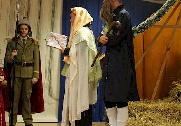 Jasełka i V Parafialny Przegląd Kolęd i Pastorałek