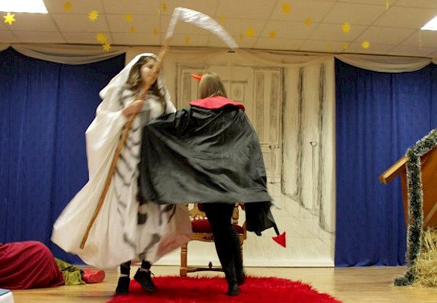 Jasełka i V Parafialny Przegląd Kolęd i Pastorałek