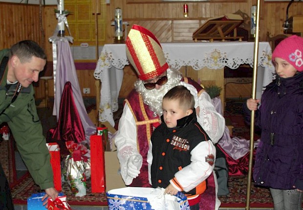 Spotkanie ze św. Mikołajem