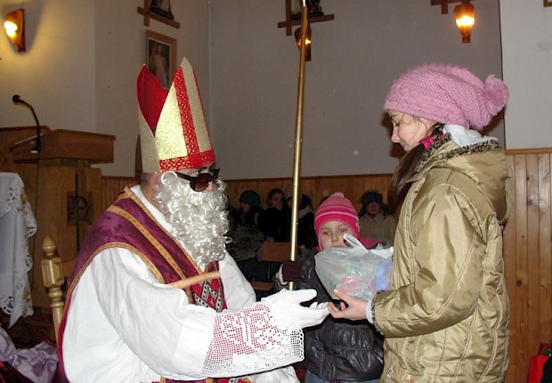 Spotkanie ze św. Mikołajem