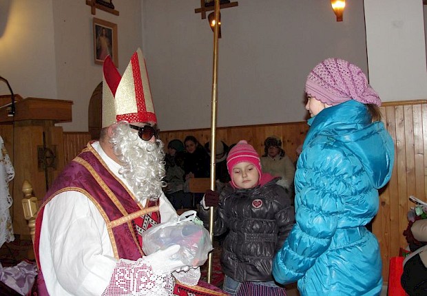 Spotkanie ze św. Mikołajem