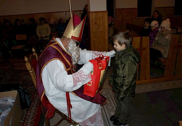 Spotkanie ze św. Mikołajem