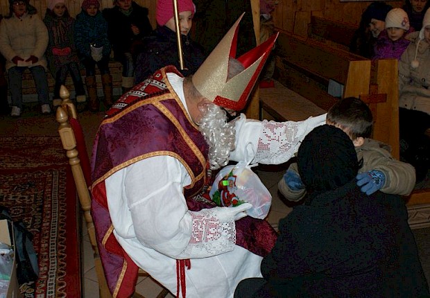 Spotkanie ze św. Mikołajem