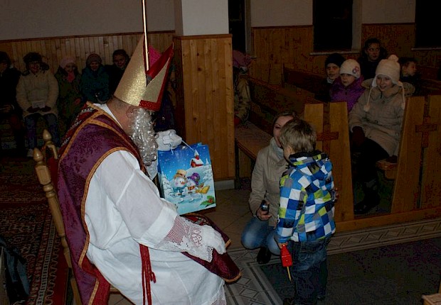 Spotkanie ze św. Mikołajem