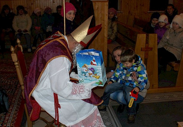 Spotkanie ze św. Mikołajem