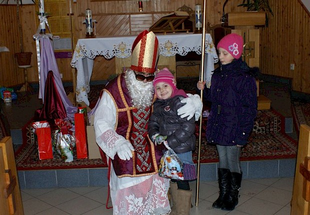 Spotkanie ze św. Mikołajem