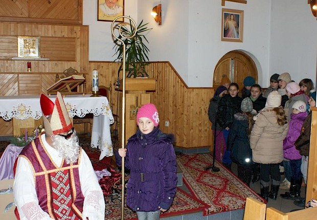 Spotkanie ze św. Mikołajem