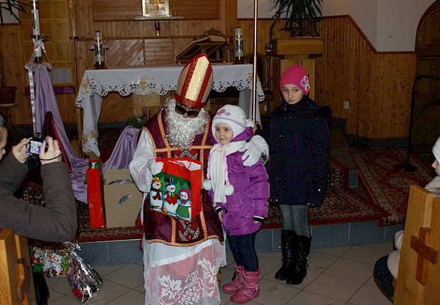Spotkanie ze św. Mikołajem