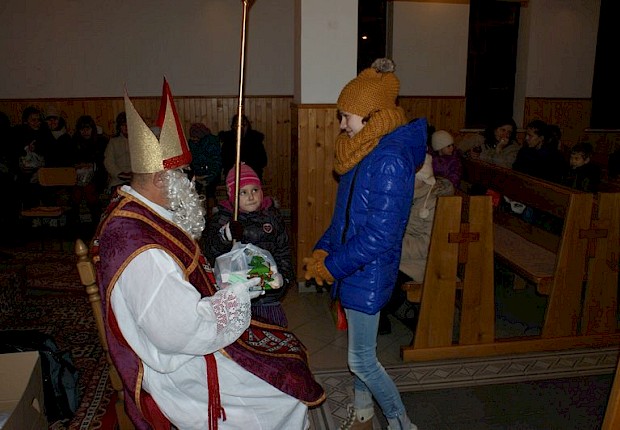 Spotkanie ze św. Mikołajem