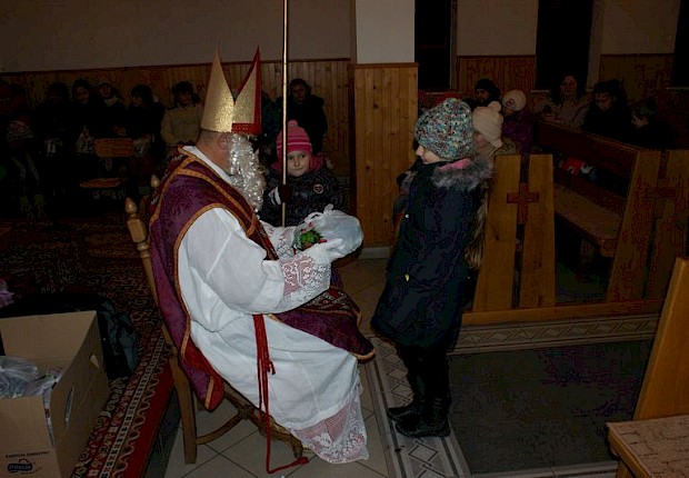 Spotkanie ze św. Mikołajem