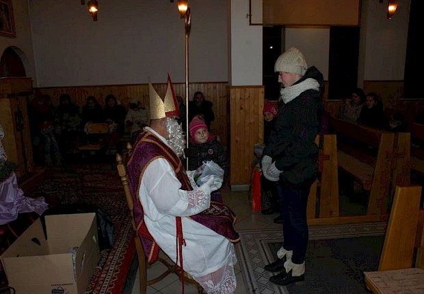 Spotkanie ze św. Mikołajem