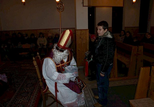 Spotkanie ze św. Mikołajem