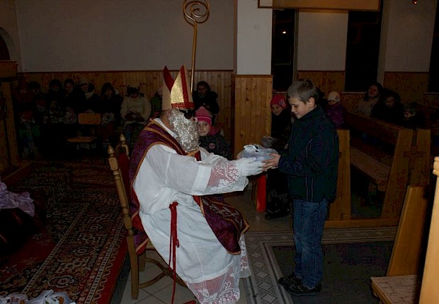 Spotkanie ze św. Mikołajem