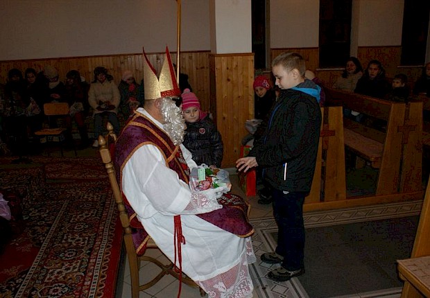 Spotkanie ze św. Mikołajem