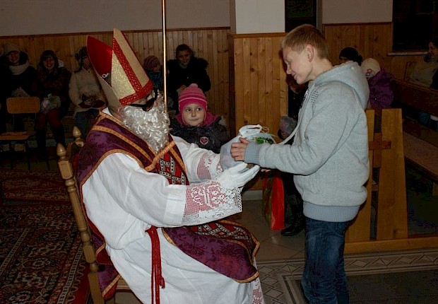 Spotkanie ze św. Mikołajem