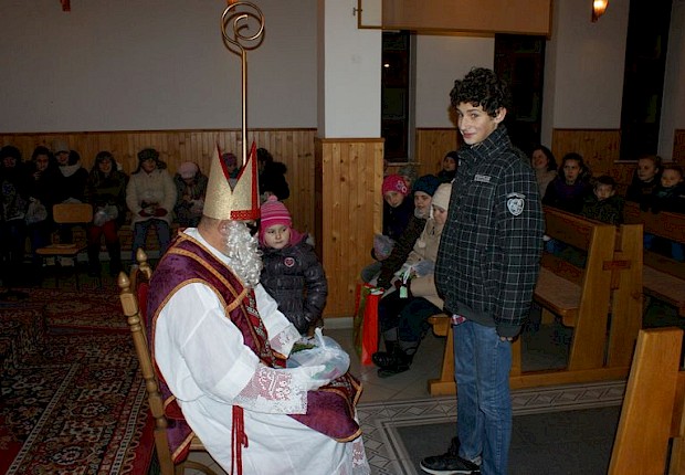 Spotkanie ze św. Mikołajem