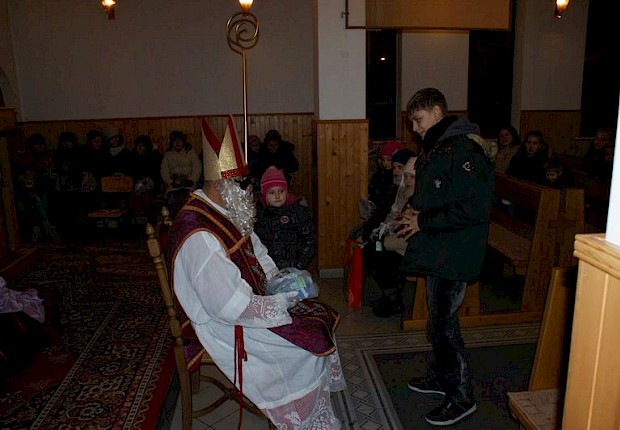 Spotkanie ze św. Mikołajem
